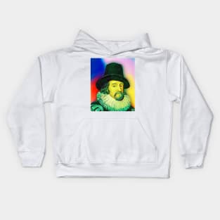 Francis Bacon Colourful Portrait | Francis Bacon Artwork 7 Kids Hoodie